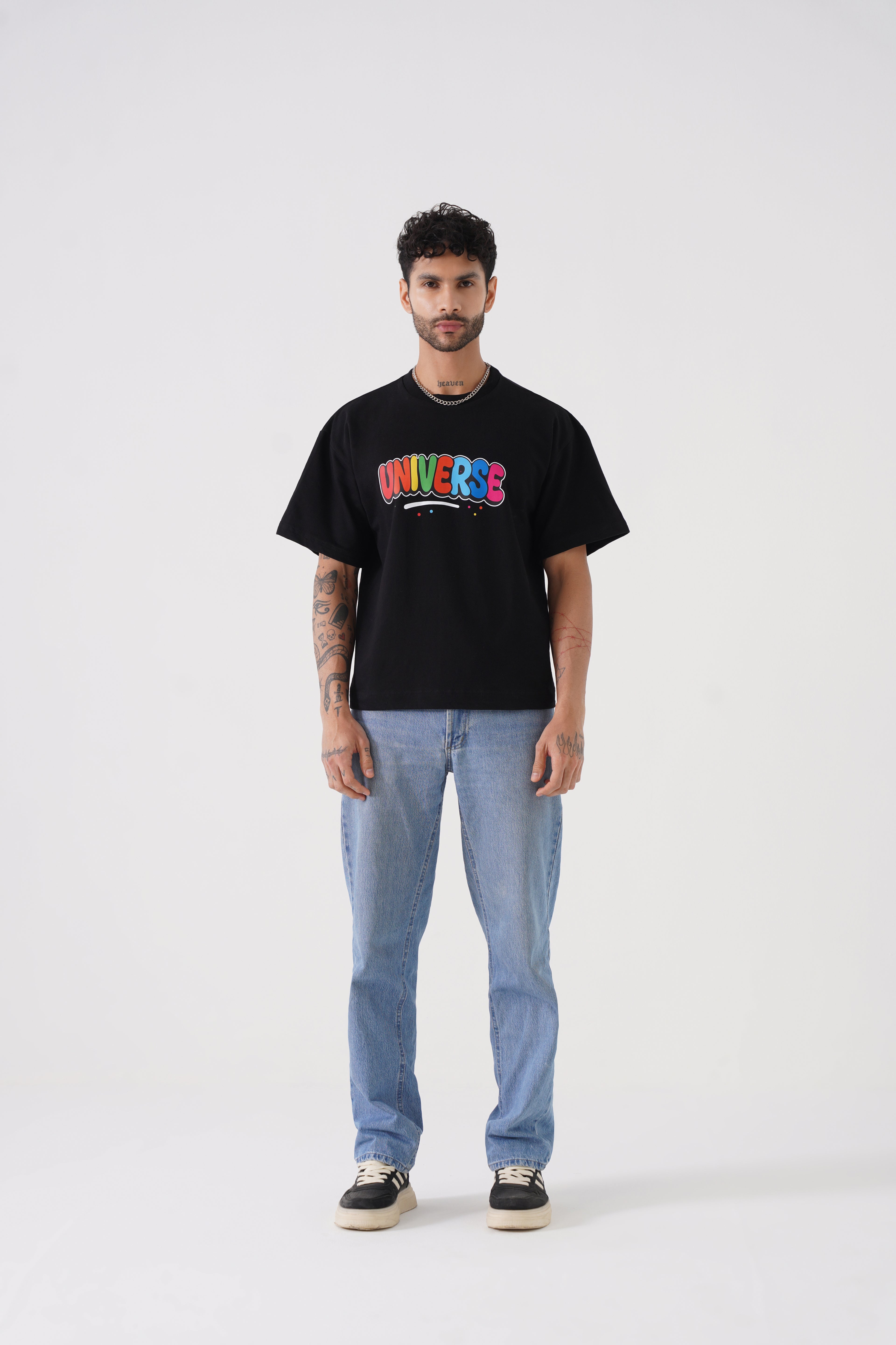 Universe Drop Shoulder Unisex Tshirt – Oversized