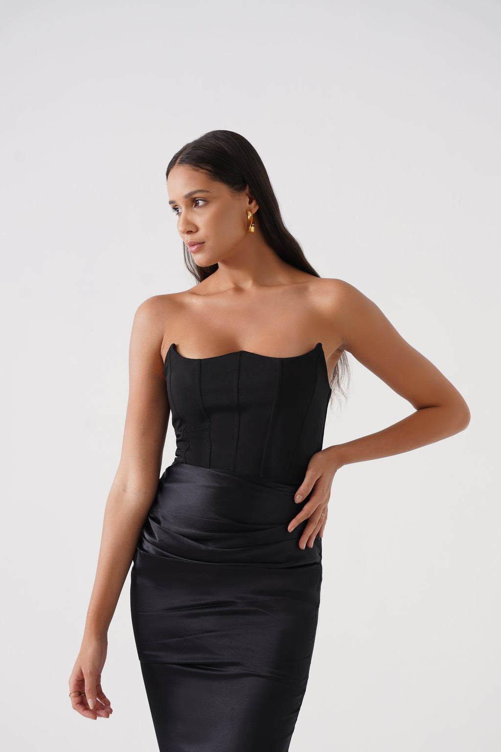 Marilyn Bodycon Dress (Black)