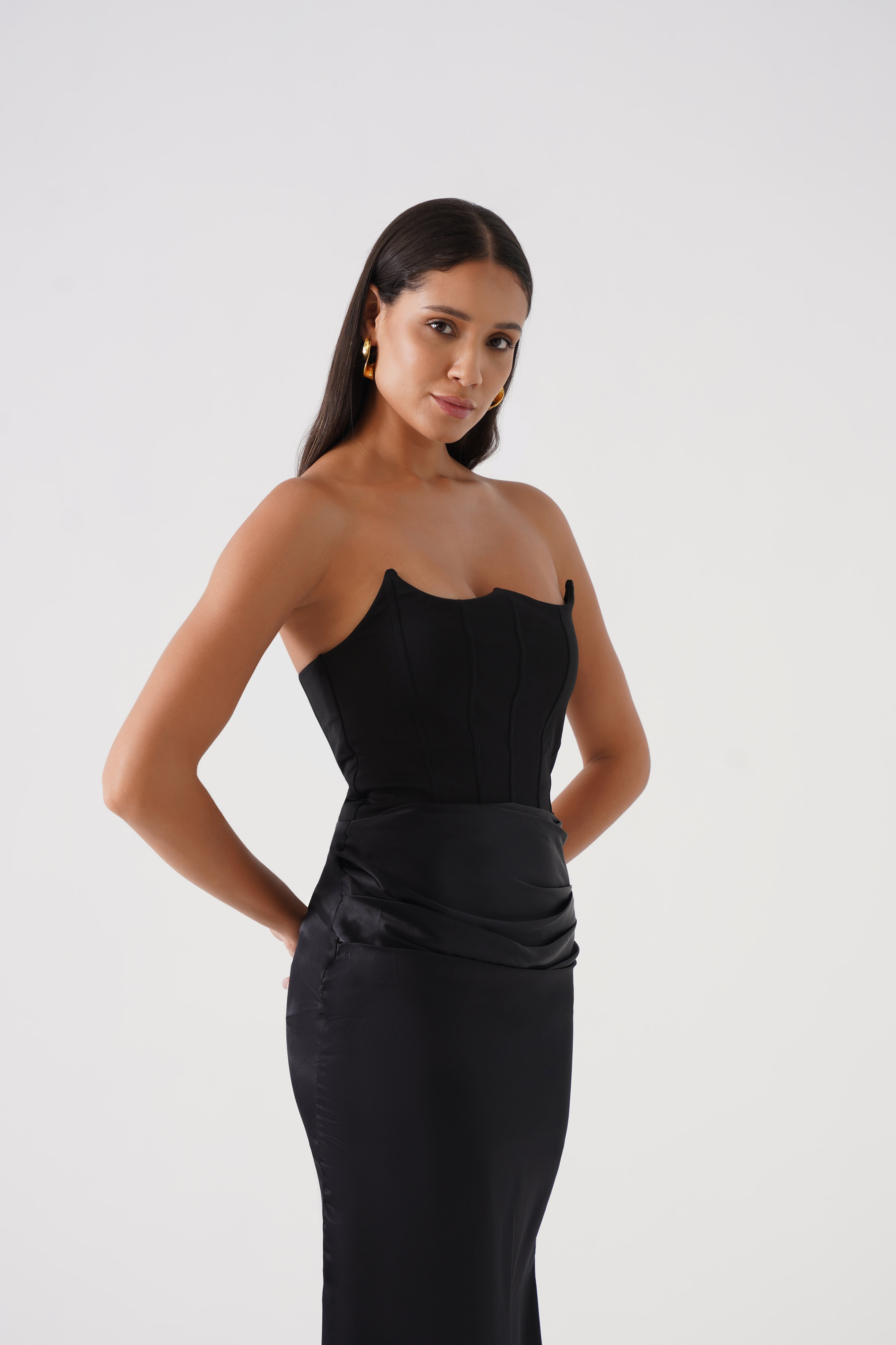 Marilyn Bodycon Dress (Black)