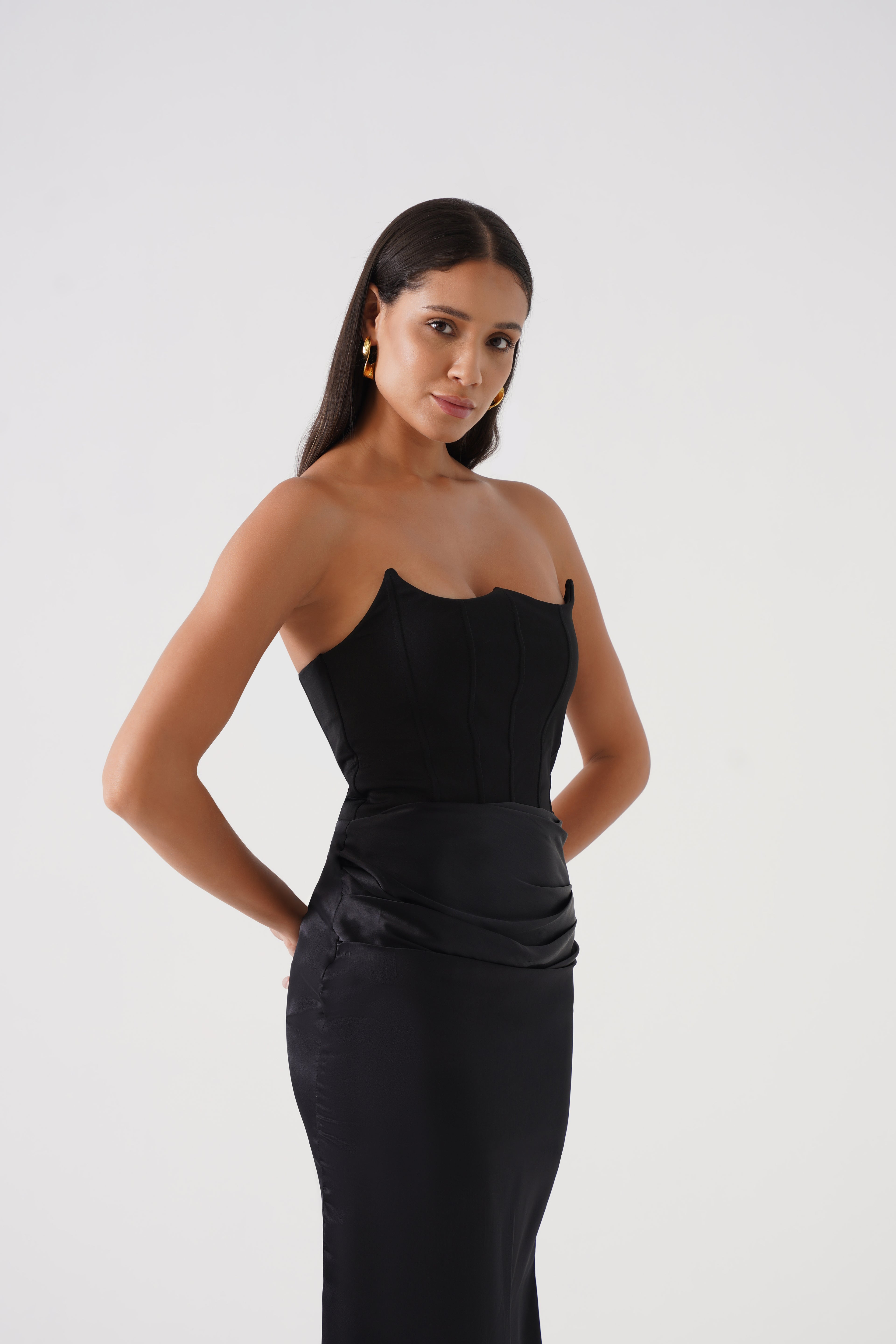 Marilyn Bodycon Dress (Black)