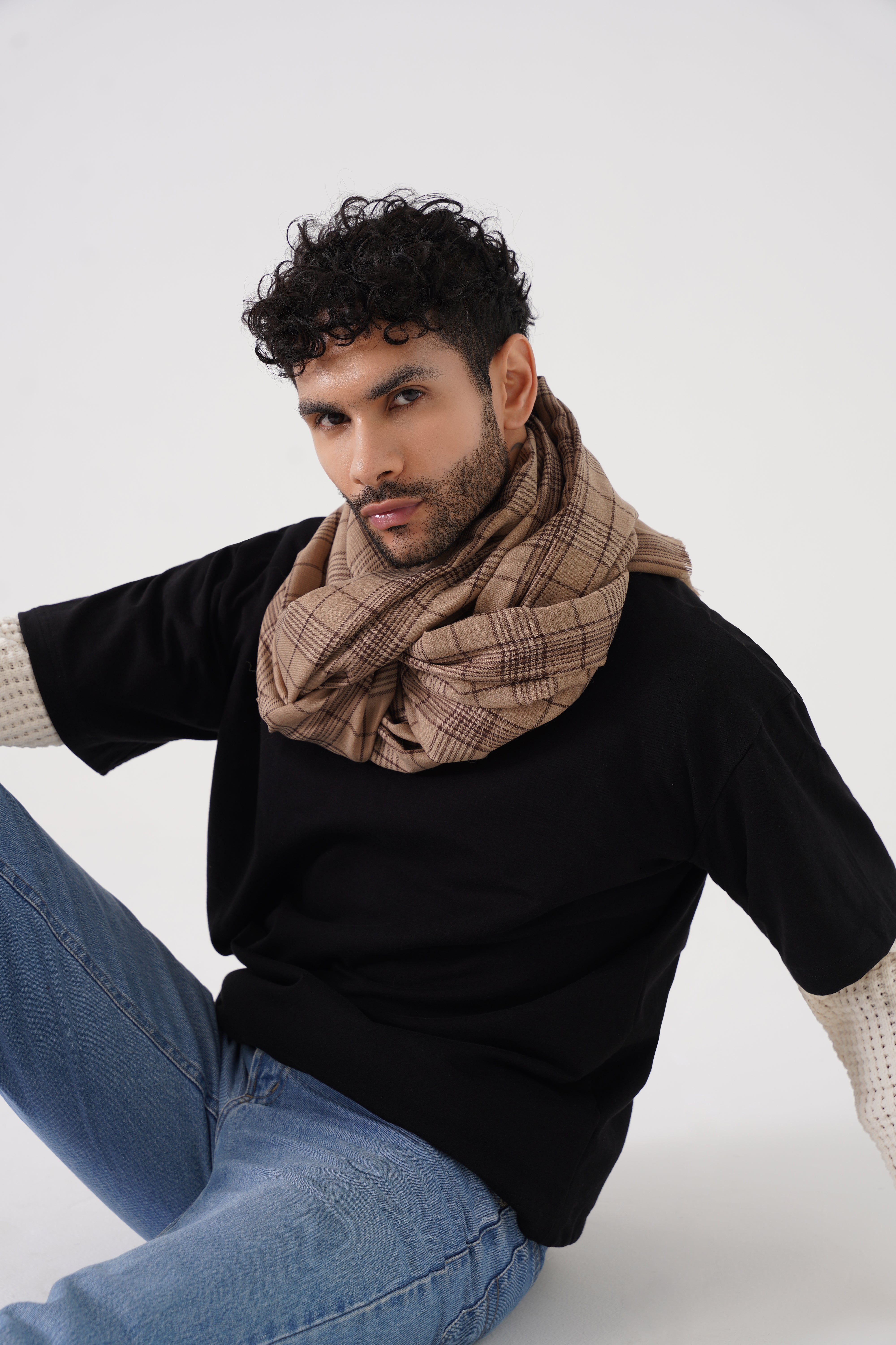 Drop Shoulder Unisex Tshirt (Black)