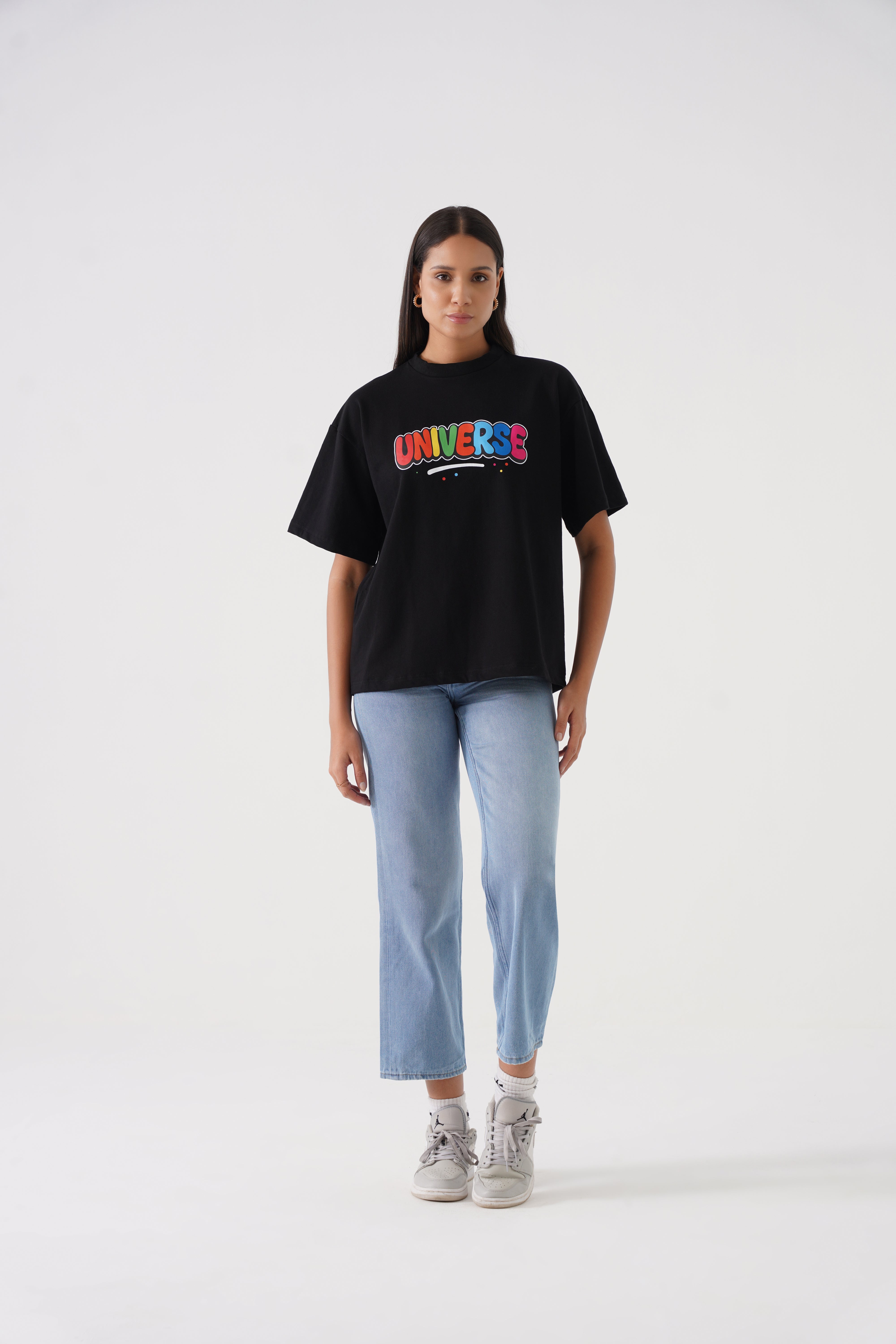 Universe Drop Shoulder Unisex Tshirt – Oversized