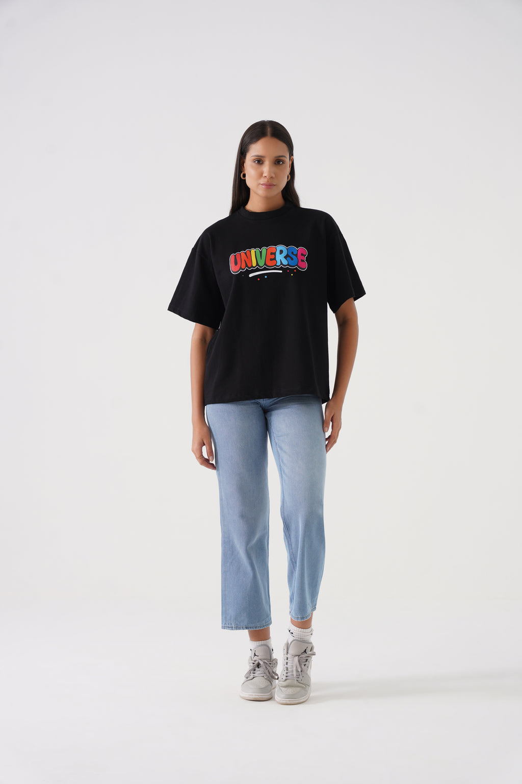 Universe Drop Shoulder Unisex Tshirt – Oversized