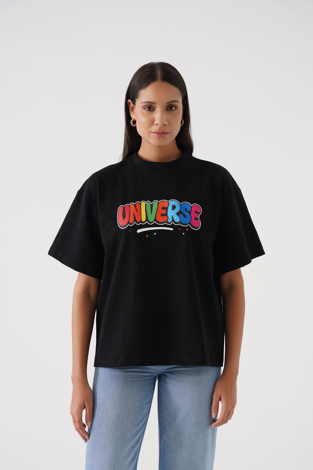 Universe Drop Shoulder Unisex Tshirt – Oversized