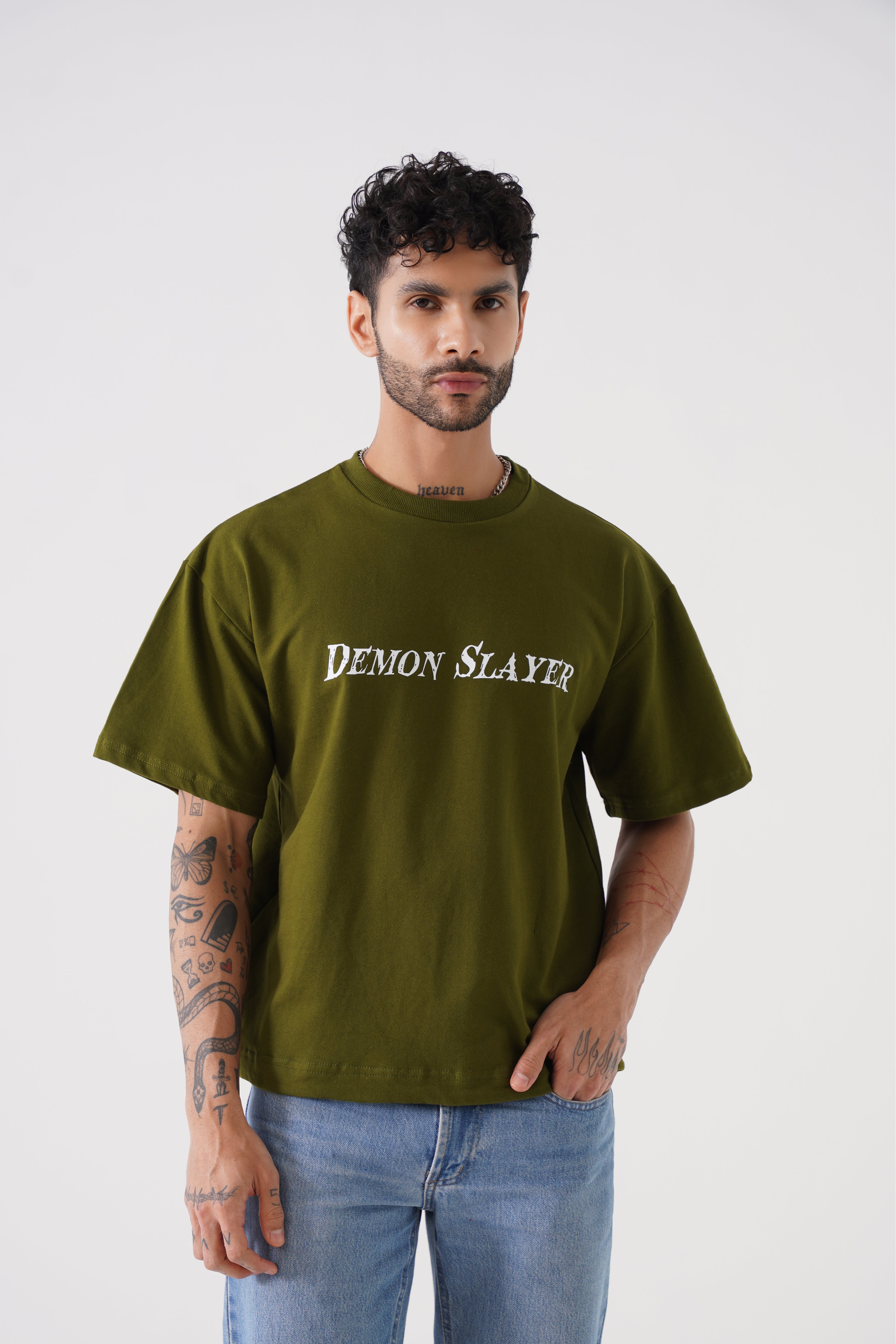 Zenitsu Drop Shoulder Unisex Tshirt - Oversized