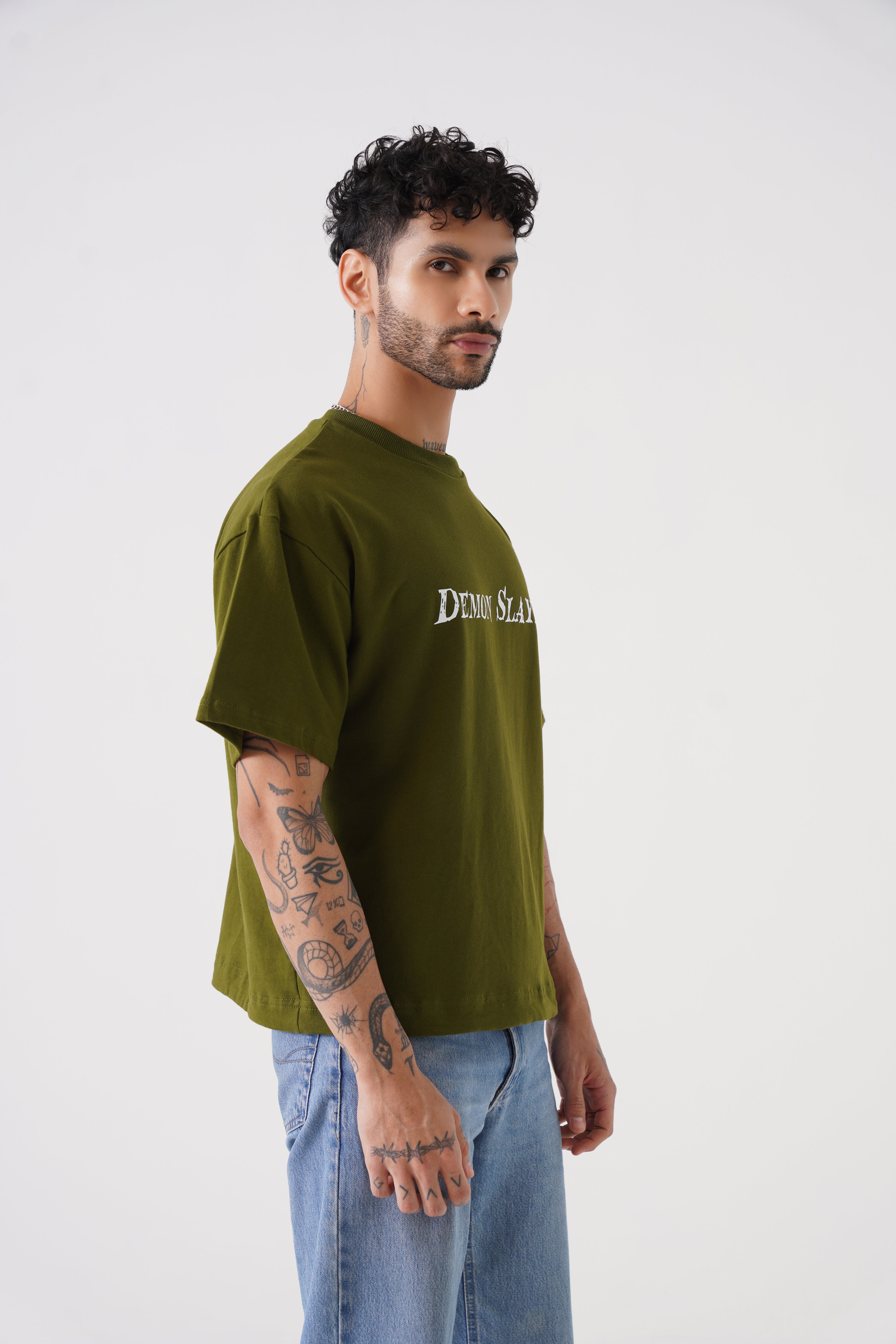 Zenitsu Drop Shoulder Unisex Tshirt - Oversized
