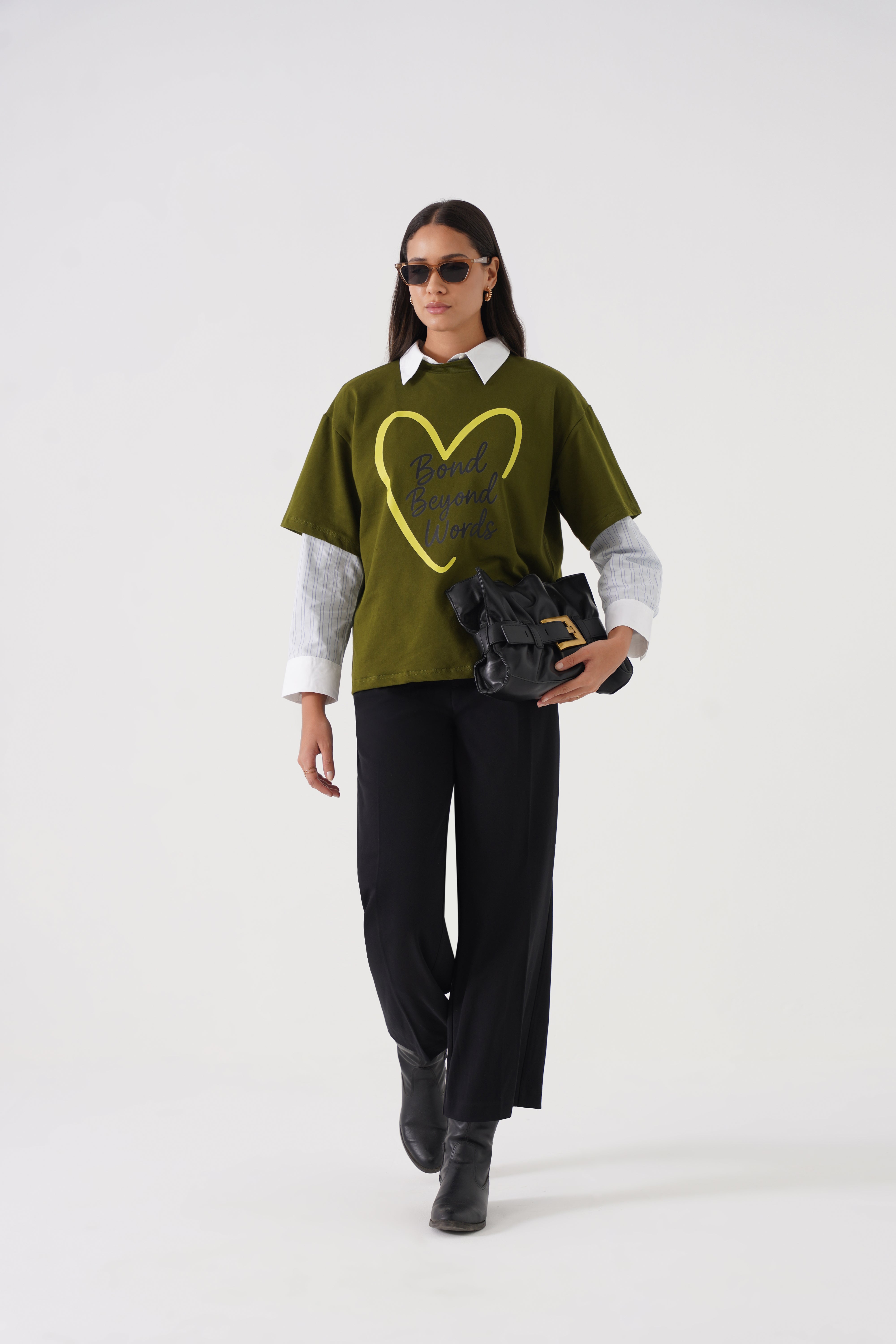 Beyond Words Drop Shoulder Unisex Tshirt - Oversized