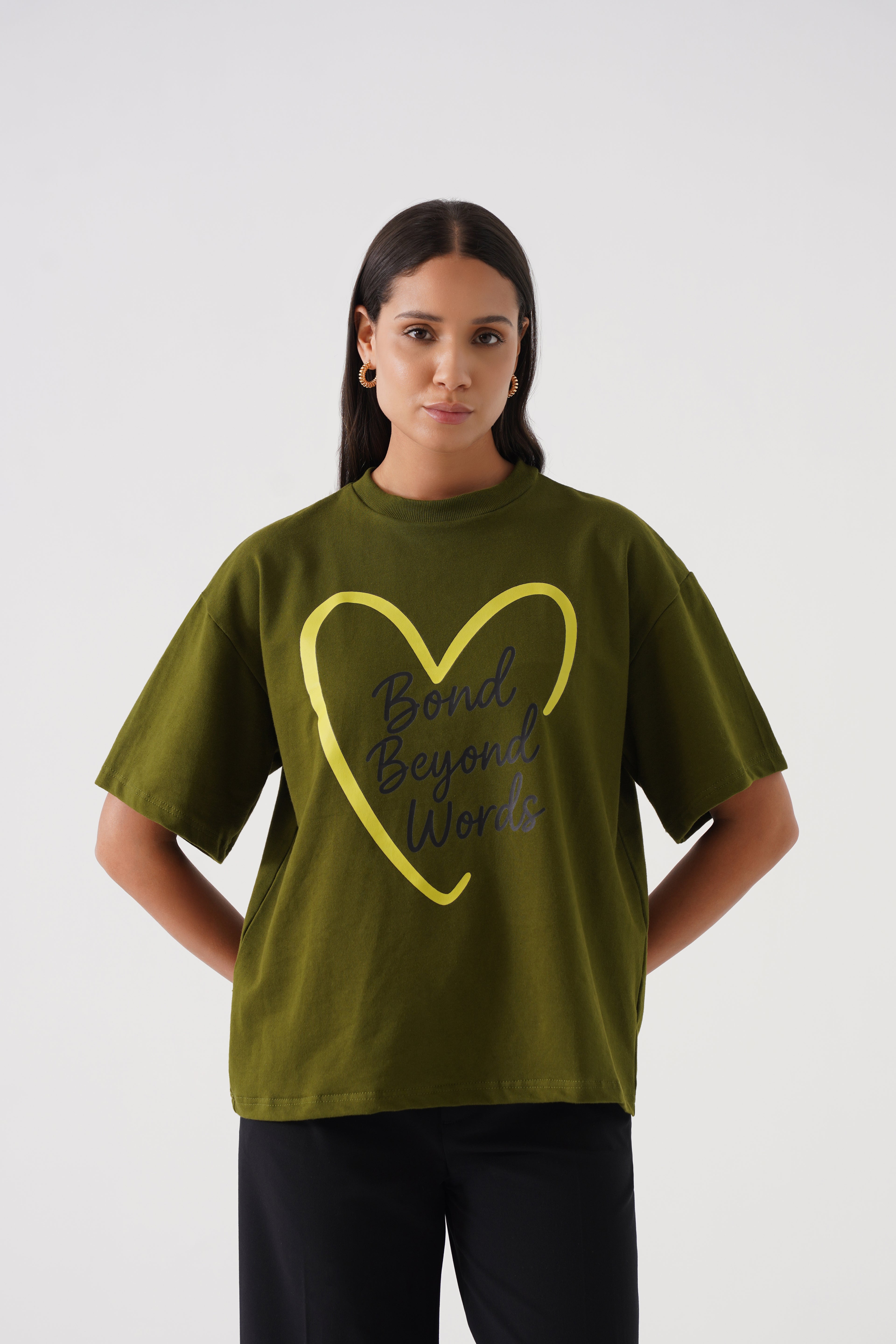 Beyond Words Drop Shoulder Unisex Tshirt - Oversized