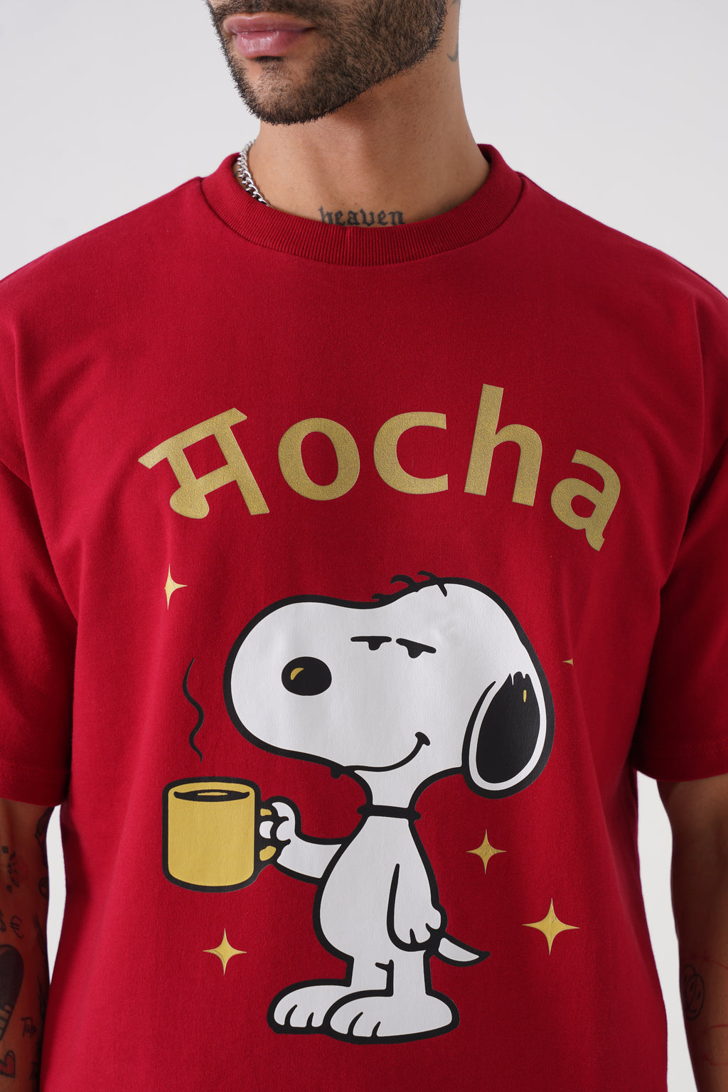 Mocha Drop Shoulder Unisex Tshirt – Oversized