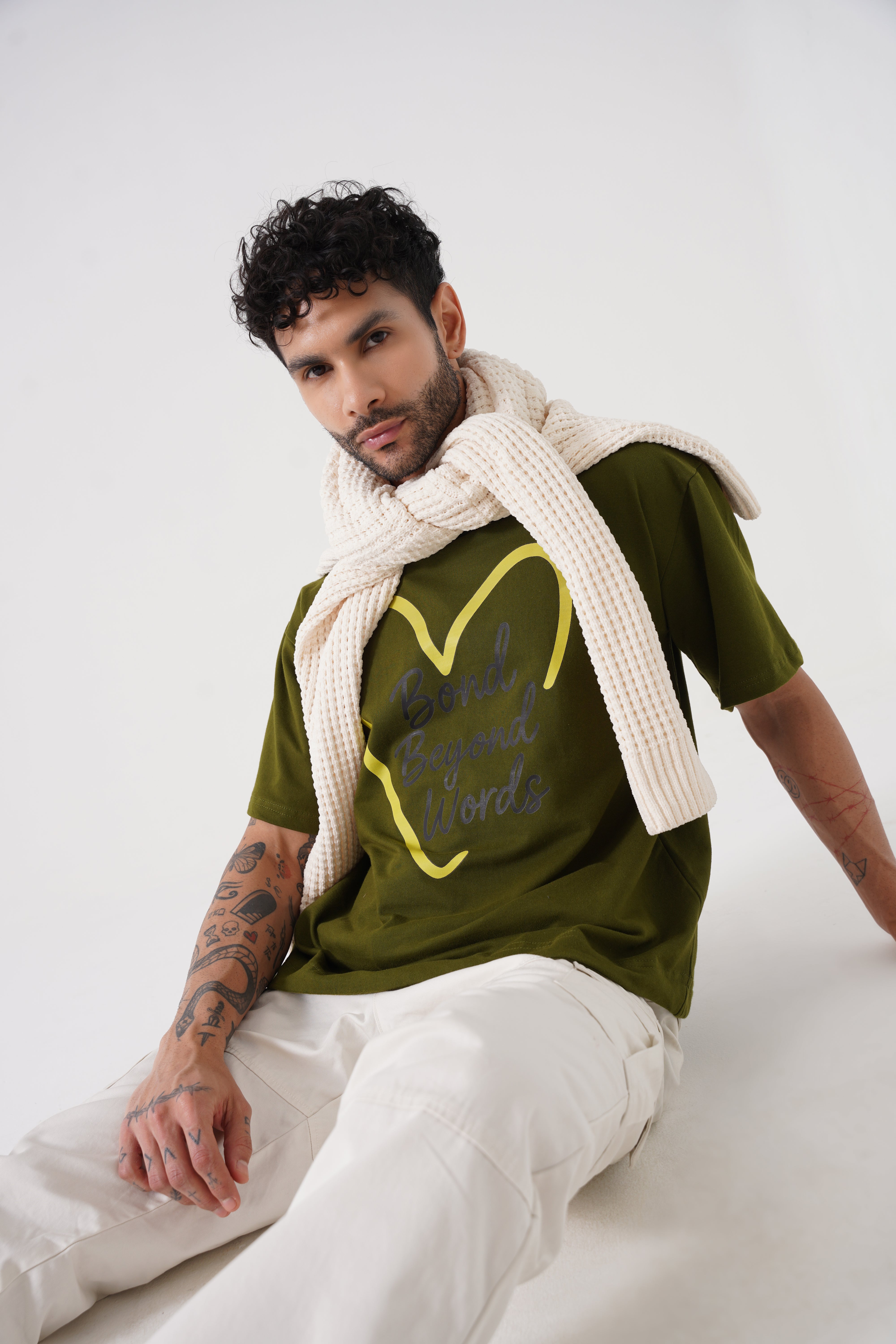 Beyond Words Drop Shoulder Unisex Tshirt - Oversized