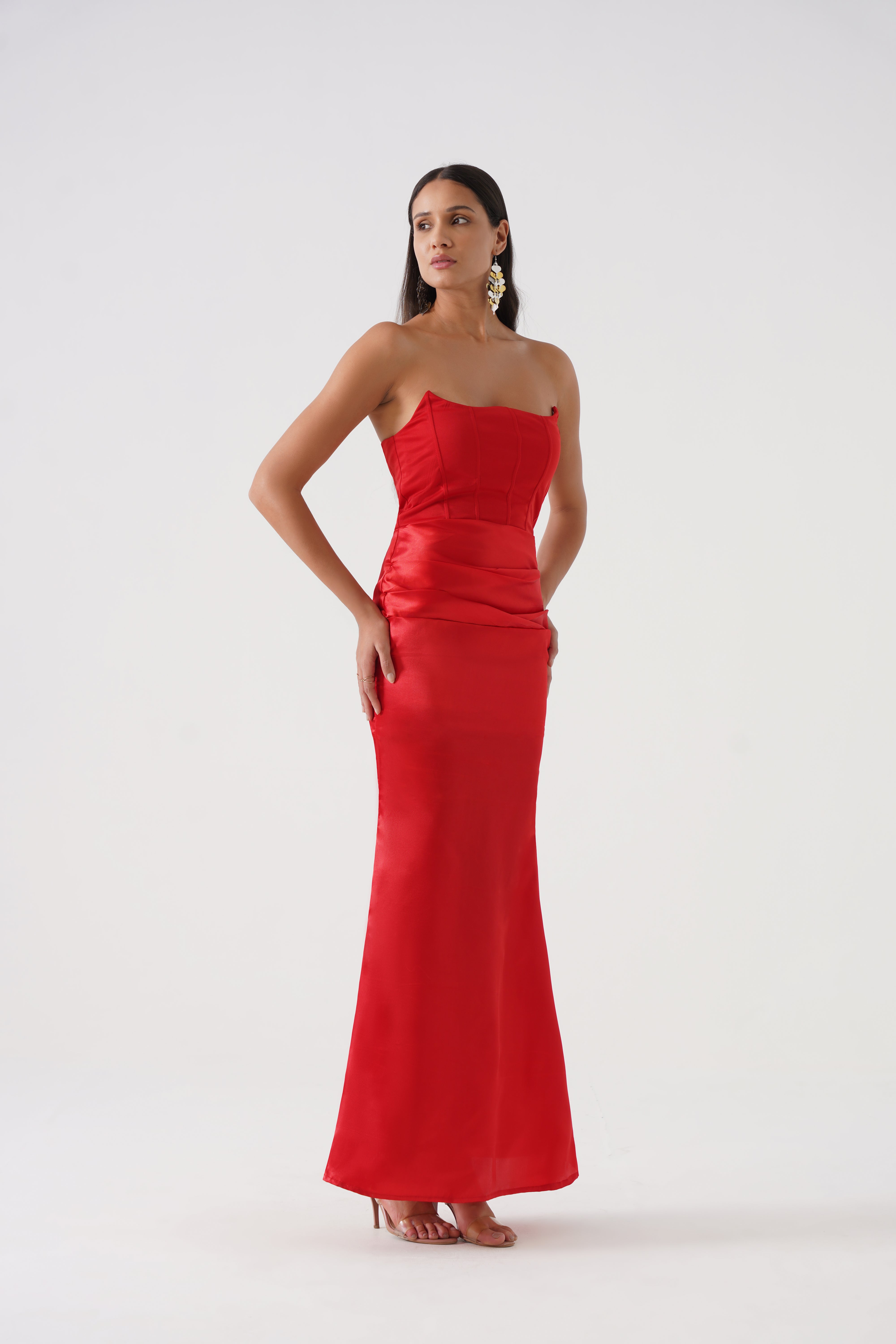 Marilyn Bodycon Dress (Red)