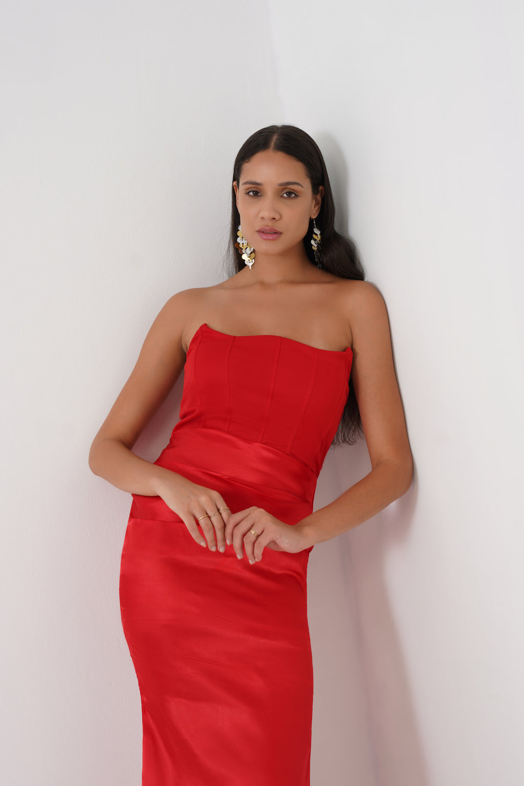 Marilyn Bodycon Dress (Red)