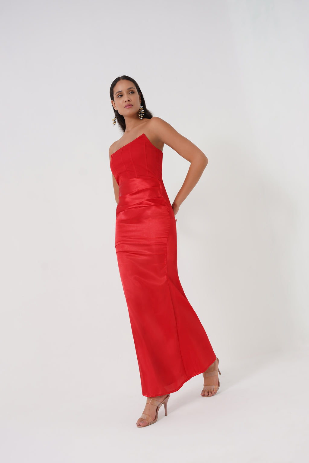 Marilyn Bodycon Dress (Red)