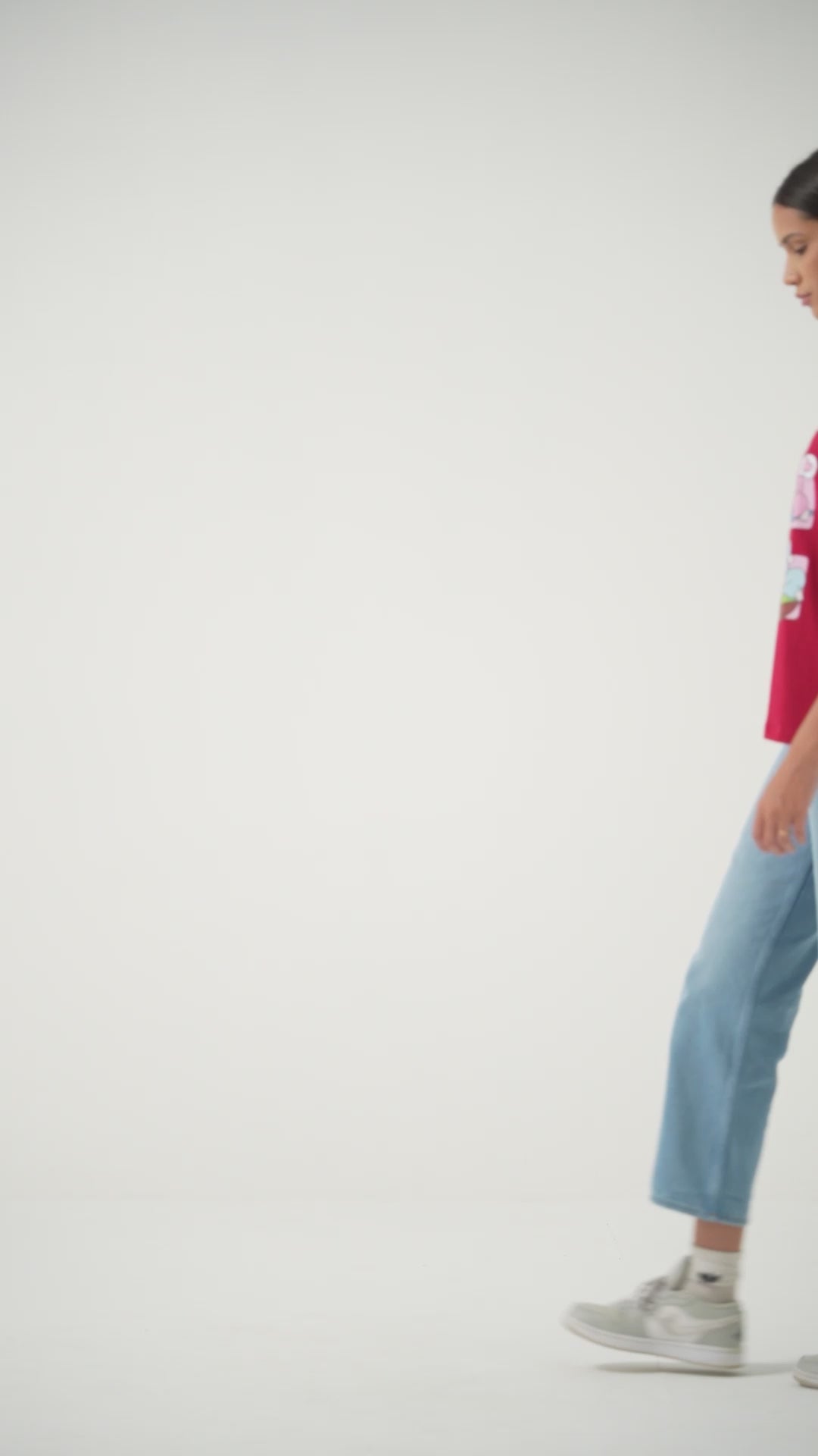 Labubu Drop Shoulder Unisex Tshirt – Oversized